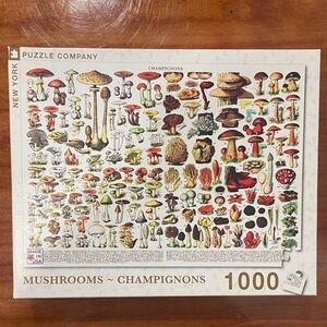 New York Puzzle Company Mushroom Puzzle